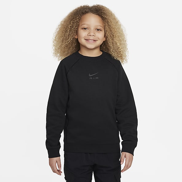 Boys Black Sweatshirts. Nike